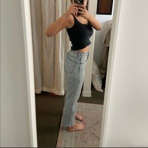 ZARA STRAIGHT LEG PANTS